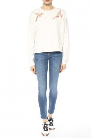 'birds' sweatshirt with embroidered pattern, zdjęcie 2 'birds' sweatshirt with embroidered pattern od AllSaints